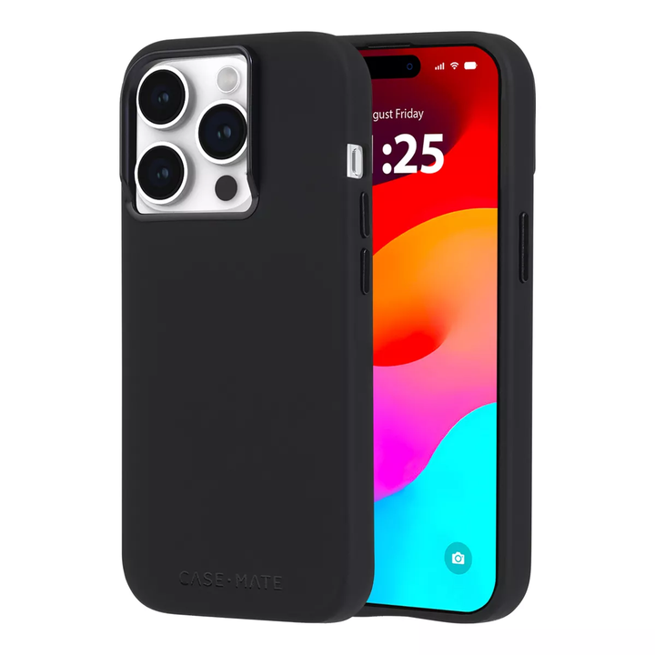 Case-Mate | Poodle (TBD) w/ MagSafe w/ Antimicrobial w/ Recycled for  iPhone 15 Pro Silicone - Black