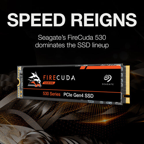 Seagate | FireCuda 530 1TB NVMe PCI-e Internal Hard Drive | ZP1000GM3A013