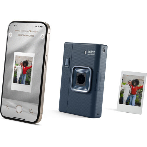 Fujifilm | Instax Mini LiPlay+ Hybrid Instant Camera - Midnight Blue | 600024673