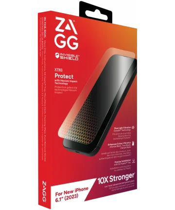 //// ZAGG | InvisibleShield XTR3 Glass for iPhone 15 - Clear | IS-200111800