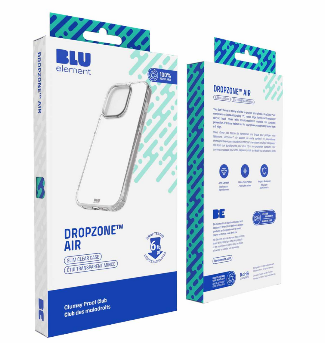 Blu Element | DropZone Air Case for Samsung Galaxy S24 FE - Clear | 120-8966