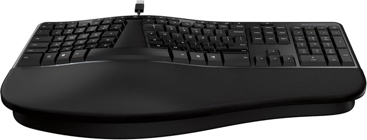 InCase | Ergonomic Keyboard EN Layout Designed by Microsoft - Black | 650450267333