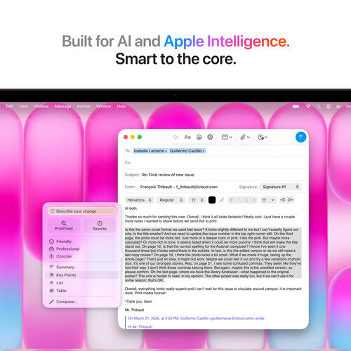 Apple | MacBook Neo 13" (2026) Apple A18 Pro / 8GB RAM / 512GB SSD English - Blush | MHFJ4LL/A