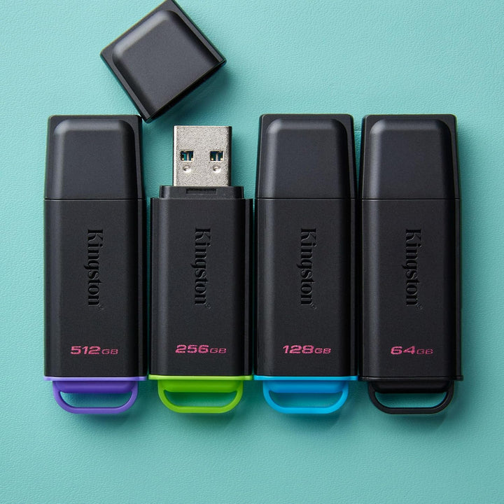 Kingston | Portable USB 3.2 Gen 1 DataTraveler Exodia 512GB - Black/Purple | DTXG2/512GB