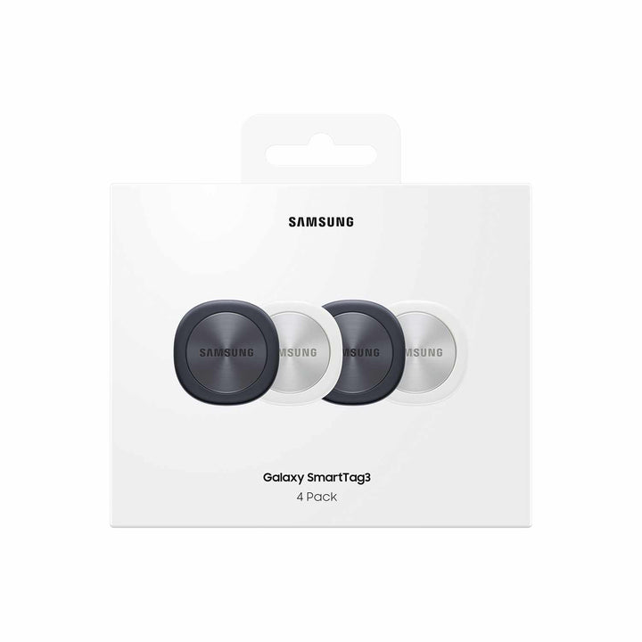 Samsung | Galaxy SmartTag3 (4 Pack) - Black/White | EIT5900KWEGCA