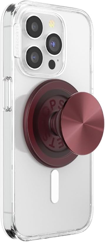 PopSockets | MagSafe PopGrip Aluminum Radial - Oxblood | PS-807239