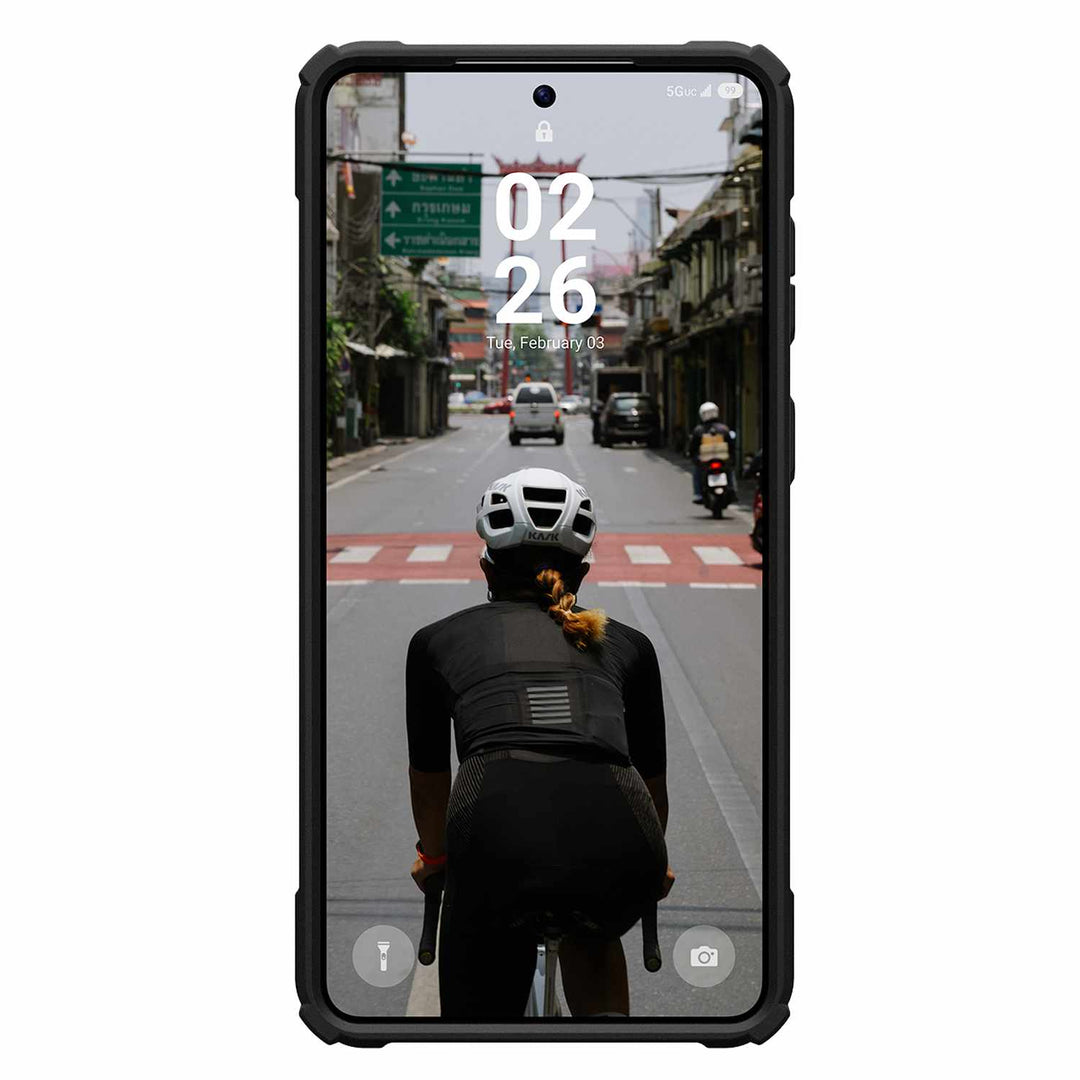 UAG | Plasma XTE Rugged Kickstand Case w/Magnets for Samsung Galaxy S26+ - Black/Orange | 214523114097