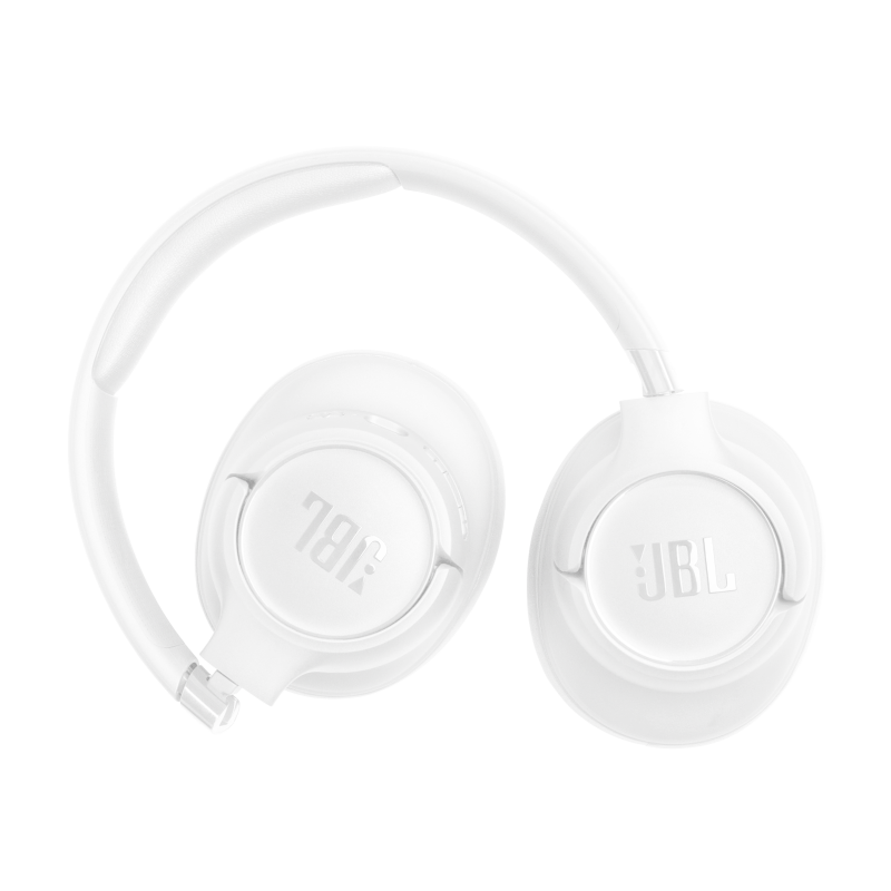 JBL | Tune 730BT Over Ear Bluetooth Headphones - White | JBLT730BTWHTAM