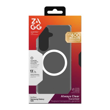 ZAGG | Graphene Crystal Palace Snap Case Samsung Galaxy S26 - Clear | 702321182