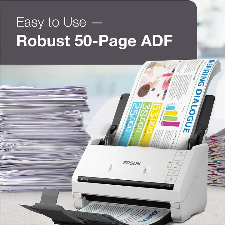 Epson | DS-530 II Color Duplex Document Scanner 3YR | B11B261202