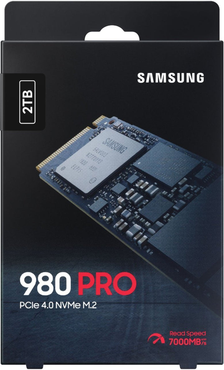 Samsung | 980 PRO 2TB M.2 NVMe Gen4 PCIe Internal Solid State Drive | MZ-V8P2T0B/AM