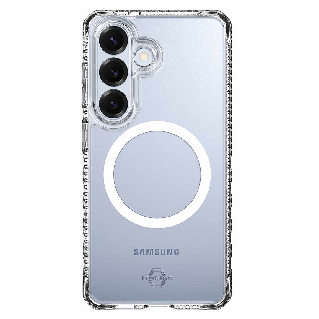 ITSKINS | Hybrid_R Case w/Magnets for Samsung Galaxy S26+ - Clear | SGYPHMACRTRSP
