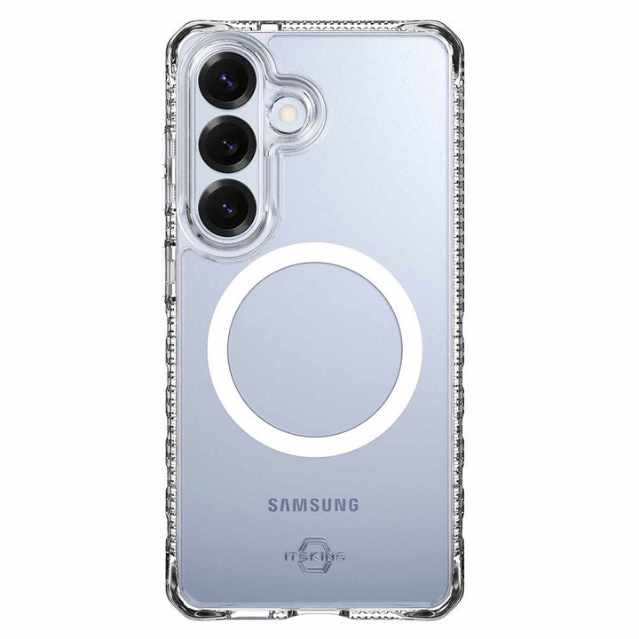 ITSKINS | Hybrid_R Case w/Magnets for Samsung Galaxy S26+ - Clear | SGYPHMACRTRSP