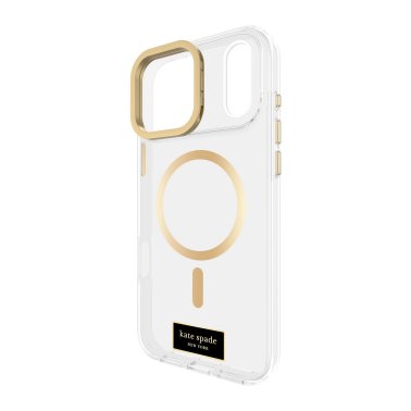 Kate Spade | Protective iPhone 17 Pro Max MagSafe w/Stand Case - Icon - Clear | KS057252