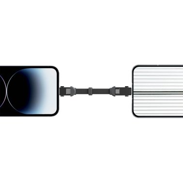Rolling Square | inCharge XS-240W 4in1 Ultra Fast Charging Keyring Cable - Grey | XS01R