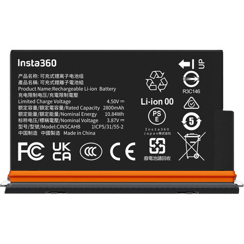 Insta360 | Battery X5 Ultra Battery Retail 2800mAh | CINSCAHB-02