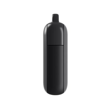 Rolling Square | Emergency Keyring Power Bank 2,000 mAh TAU 2 - Black | TAU201R