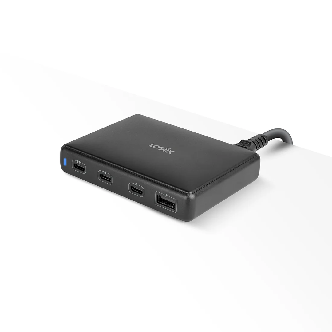 LOGiiX | Desk Power Station 100W - Black | LGX-13832