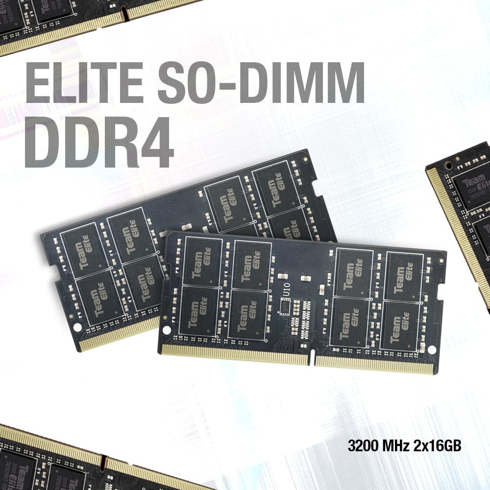 Team Group | 8GB PC4-25600 DDR4 3200MHz SO-DIMM | TED48G3200C22-S01