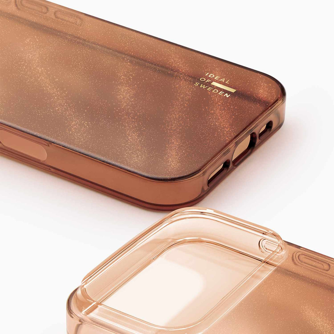 Ideal of Sweden | MagSafe Case Mocha Mousse for iPhone 17 Pro - Glitter Glow | IDCLCMSI2561P562