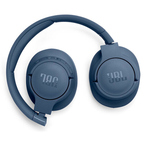 JBL | Tune 770NC Wireless Over-Ear Noise Cancelling Headphones - Blue | JBLT770NCBLUAM