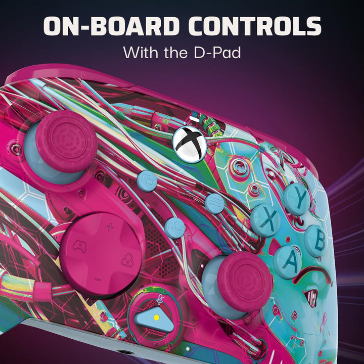 PDP | Rematch GLOW Wired Controller for Xbox (Android Dreams) | 708056072629