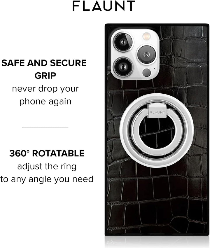 FLAUNT | Magnetic Ring Stand - Silver | FT057186
