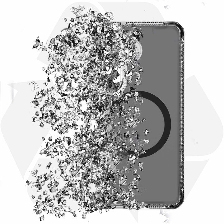 ITSKINS | Hybrid_R Vapor Case w/Magnets for Samsung Galaxy S26 - Smoke | SGYRHBVARSMOK