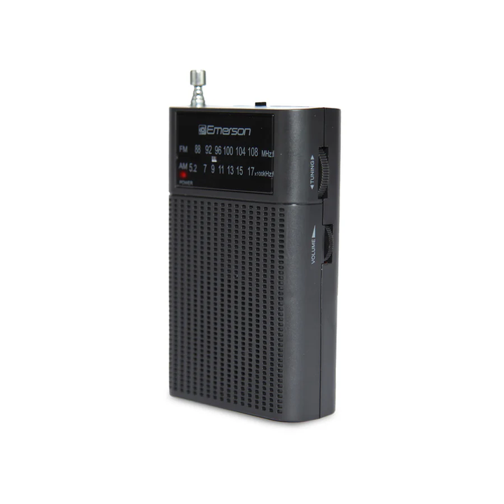 Emerson | Portable AM/FM Radio with Built-in Speaker | ER-7000