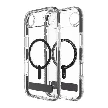 ZAGG | Graphene Santa Cruz Snap iPhone 17 Air Kickstand Case - Black | 702318945
