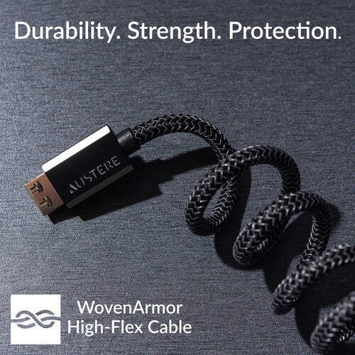 Austere | VII Series 8K HDMI 2.1 ARC Cable 8.2 ft / 2.5m - Black | 7S-8KHD2-2.5M
