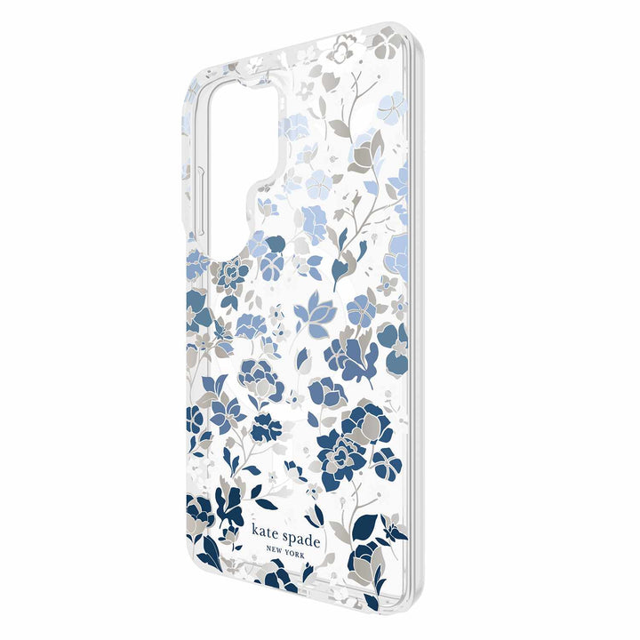 Kate Spade | Protective Case w/Magnets for Samsung Galaxy S26 Ultra - Flowerbed Blue | KS059882