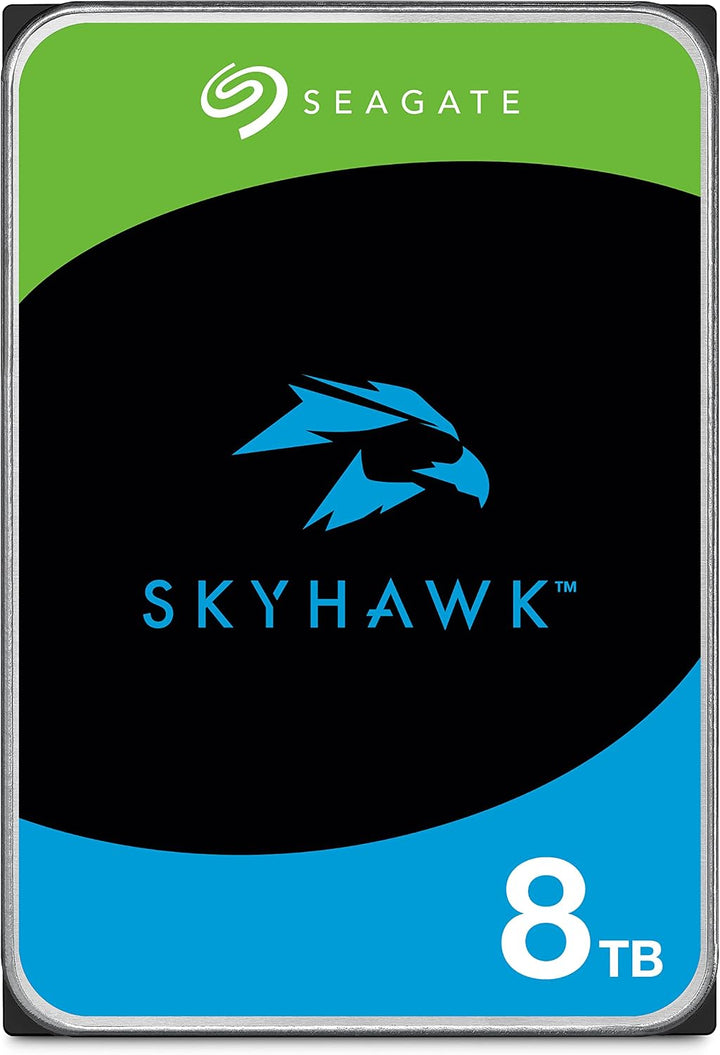 Seagate | Skyhawk 8TB Video Internal Hard Drive HDD 3.5" SATA 6Gb/s | ST8000VX010
