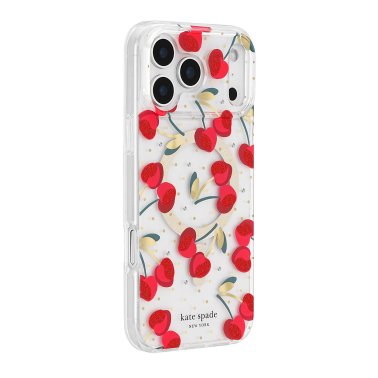 Kate Spade | Protective MagSafe iPhone 18 Pro Max/17 Pro Max  - Cherry Dot | KS061138