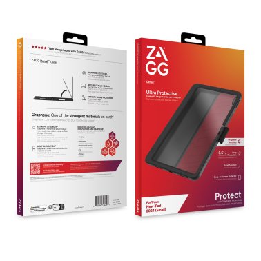 ZAGG | iPad Air 11-in M4/M3/M2 Graphene Denali Case - Black | 15-13172