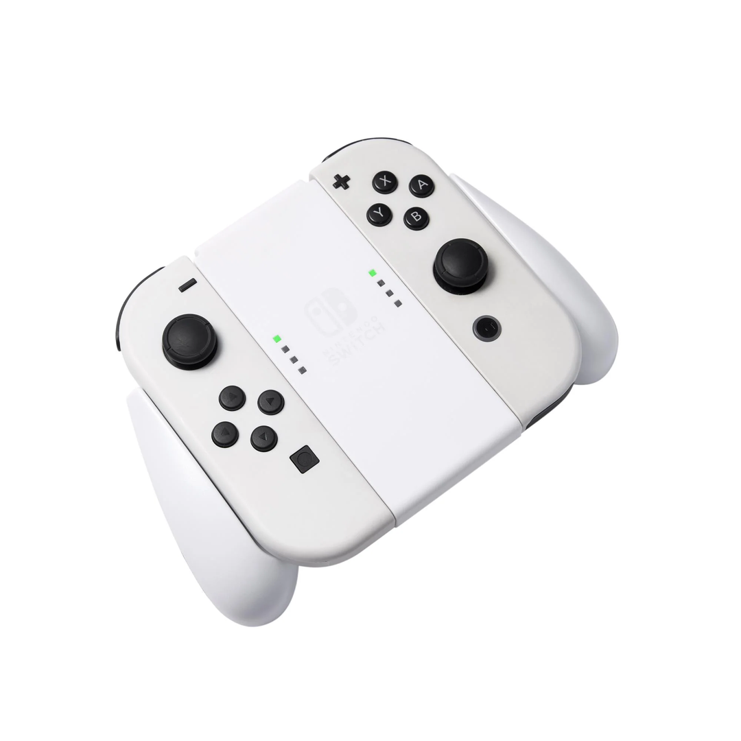 PowerA | Nintendo Switch Gaming Joy-Controller Comfort Grip Lightweight - White |