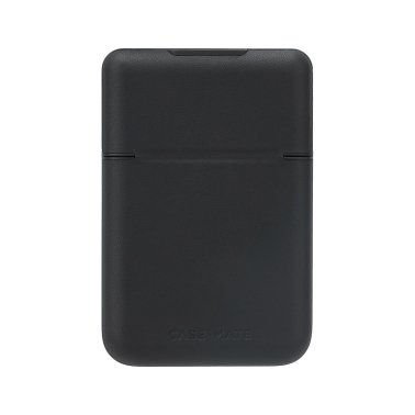 Case-Mate | Universal Magnetic Flip MagSafe Wallet - Black Leather | 15-12300