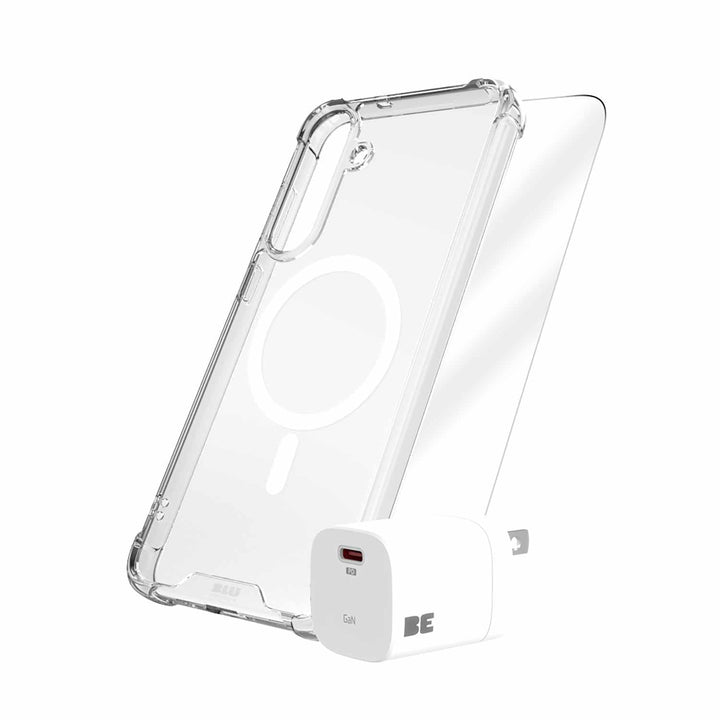 Blu Element | Total Protection Bundle for Samsung Bundle Galaxy S25 FE - Clear | BETPBM25SFE161