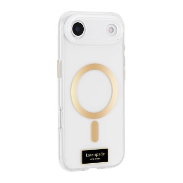 Kate Spade | Protective MagSafe w/Stand iPhone 17 Air Case - Icon Clear | KS057490