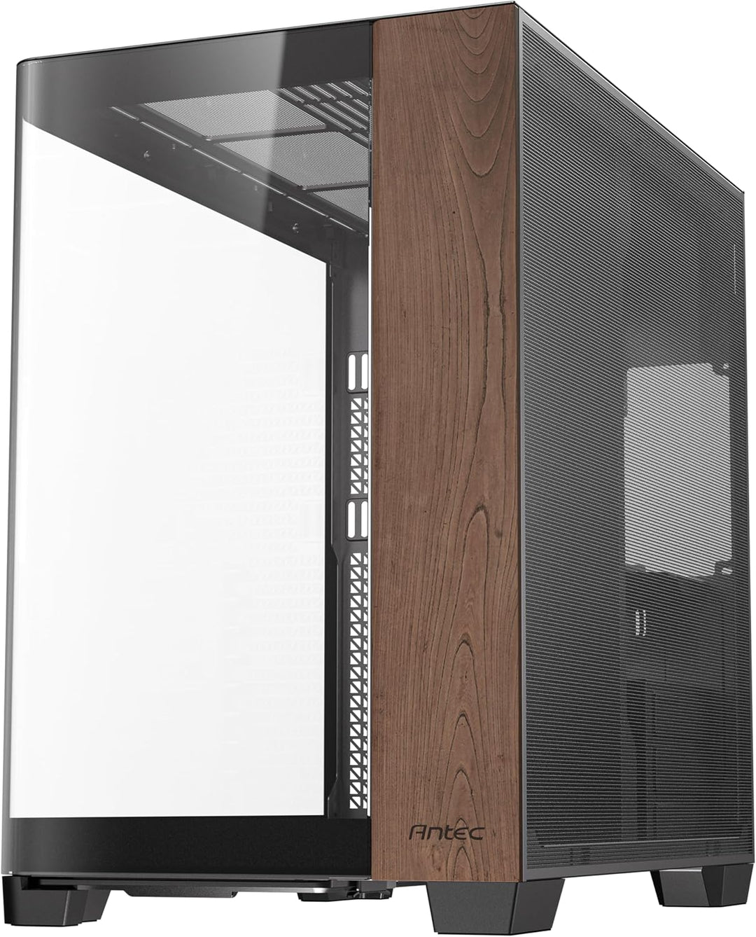 Antec | Curve Wood Full Tower Tempered Glass E-ATX - Black | C8 CURVE WOOD