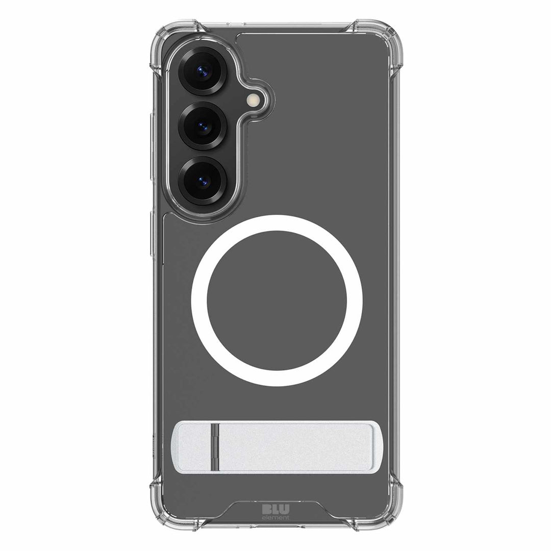 Blu Element | Dropzone Rugged Kickstand Case w/Magnets for Samsung Galaxy S26 - Clear | BEDZKSS261