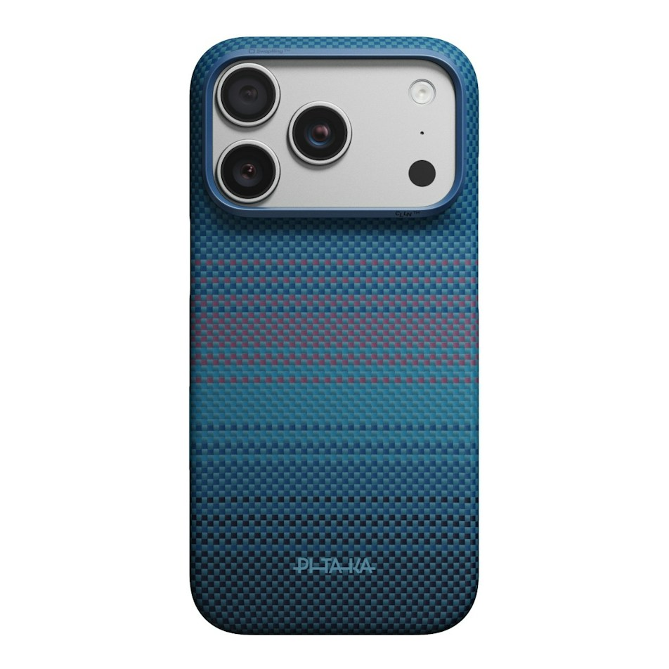 Pitaka | Edge Case iPhone 18 Pro (With PitaTap) - Moonrise | KI1803P
