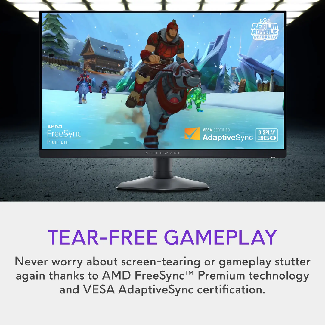 Alienware | IPS FHD Gaming Monitor 360Hz 27" AMD Free-Sync Premium | AW2724HF