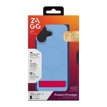 ZAGG | Graphene Sedona Snap Kickstand iPhone 17 Case - Royal Ember | 702319140