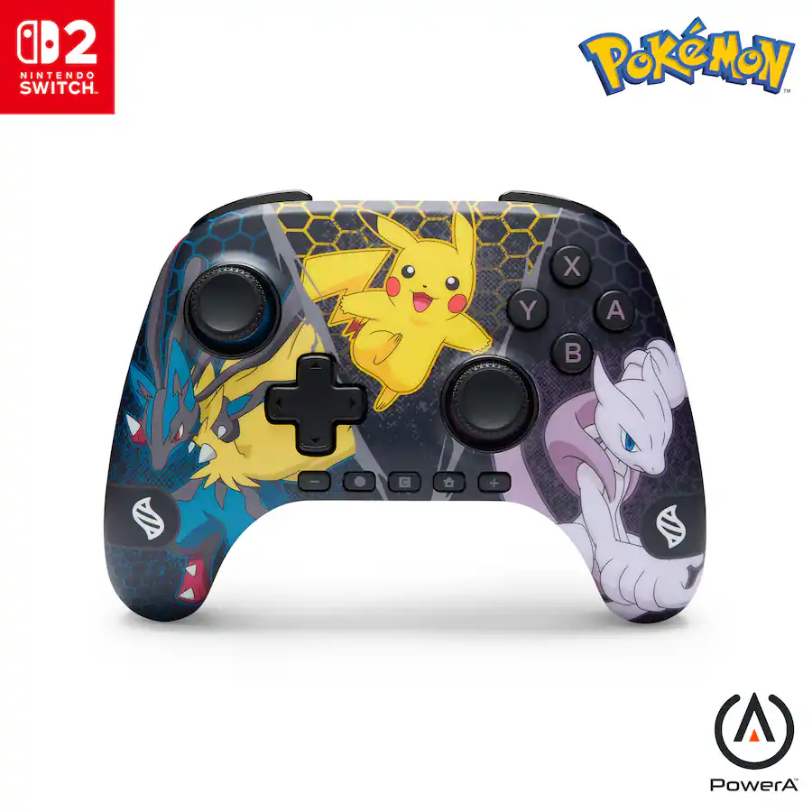 PowerA | Advantage Wireless Controller for Nintendo Switch 2 - Mega Evolutions | NSGP0549-01V
