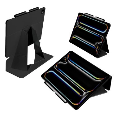 MOFT | iPad Air 13-in M4/M3/M2 MOFT Float Folio Case - Jet Black | 15-14013