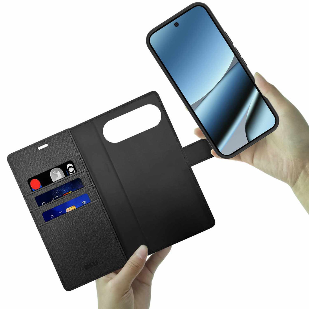 Blu Element | Folio 2-in-1 Case Case for Google Pixel 11 - Black | BEF21PIX261