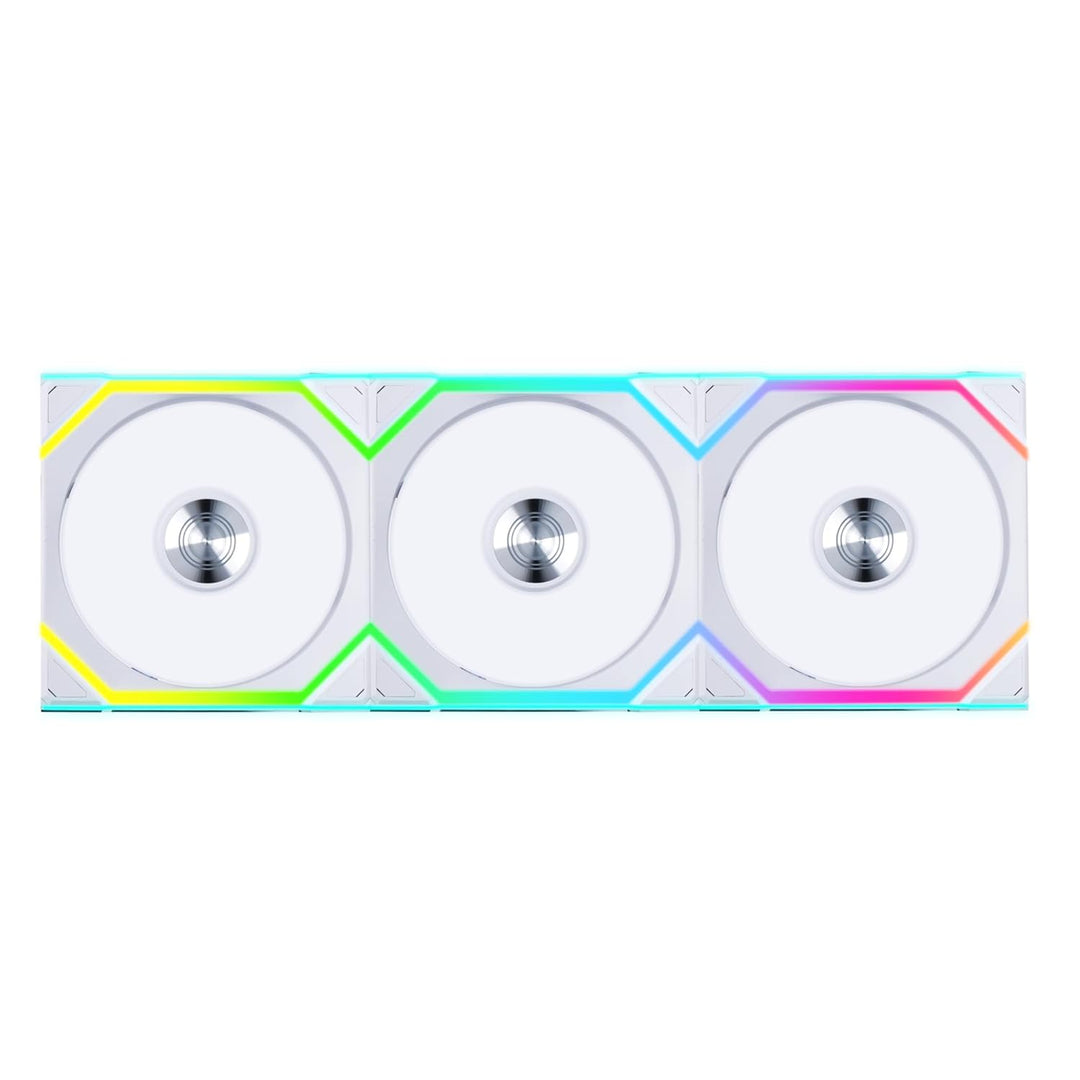 Lian-Li | Fan UNI FAN SL 120 Wireless RGB 120mm Fan 3 pcs pk - White | 12SL1W3W
