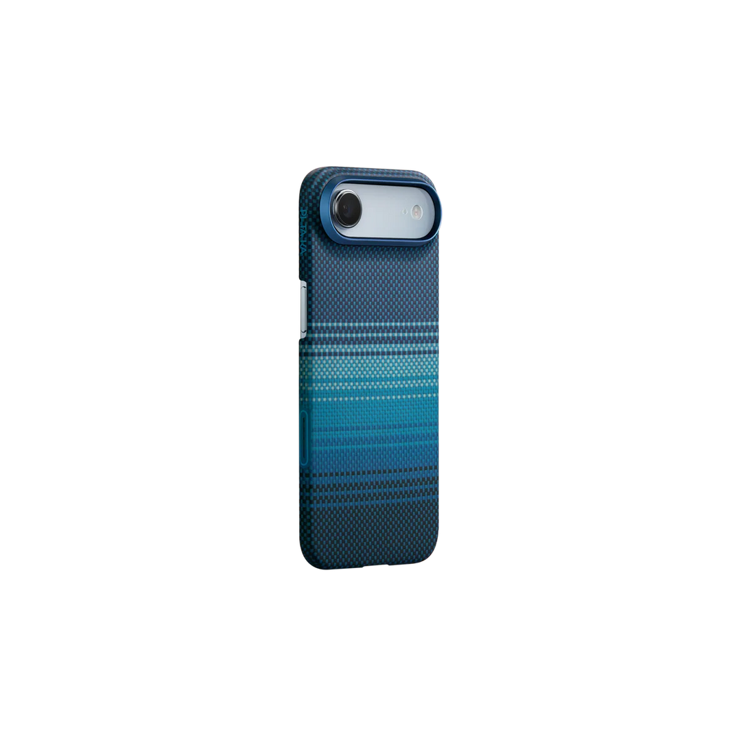 Pitaka | Tactile Woven Case For iPhone 17 Air - Moonrise Blue | KI1703M