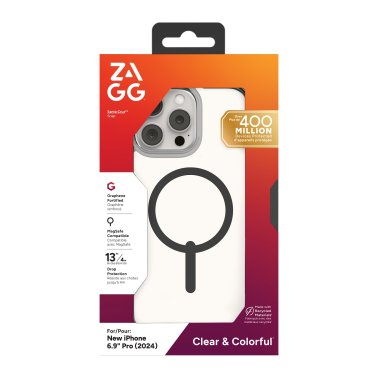 ZAGG | Santa Cruz Graphene Snap Case iPhone 16 Pro Max - Black | 15-13441